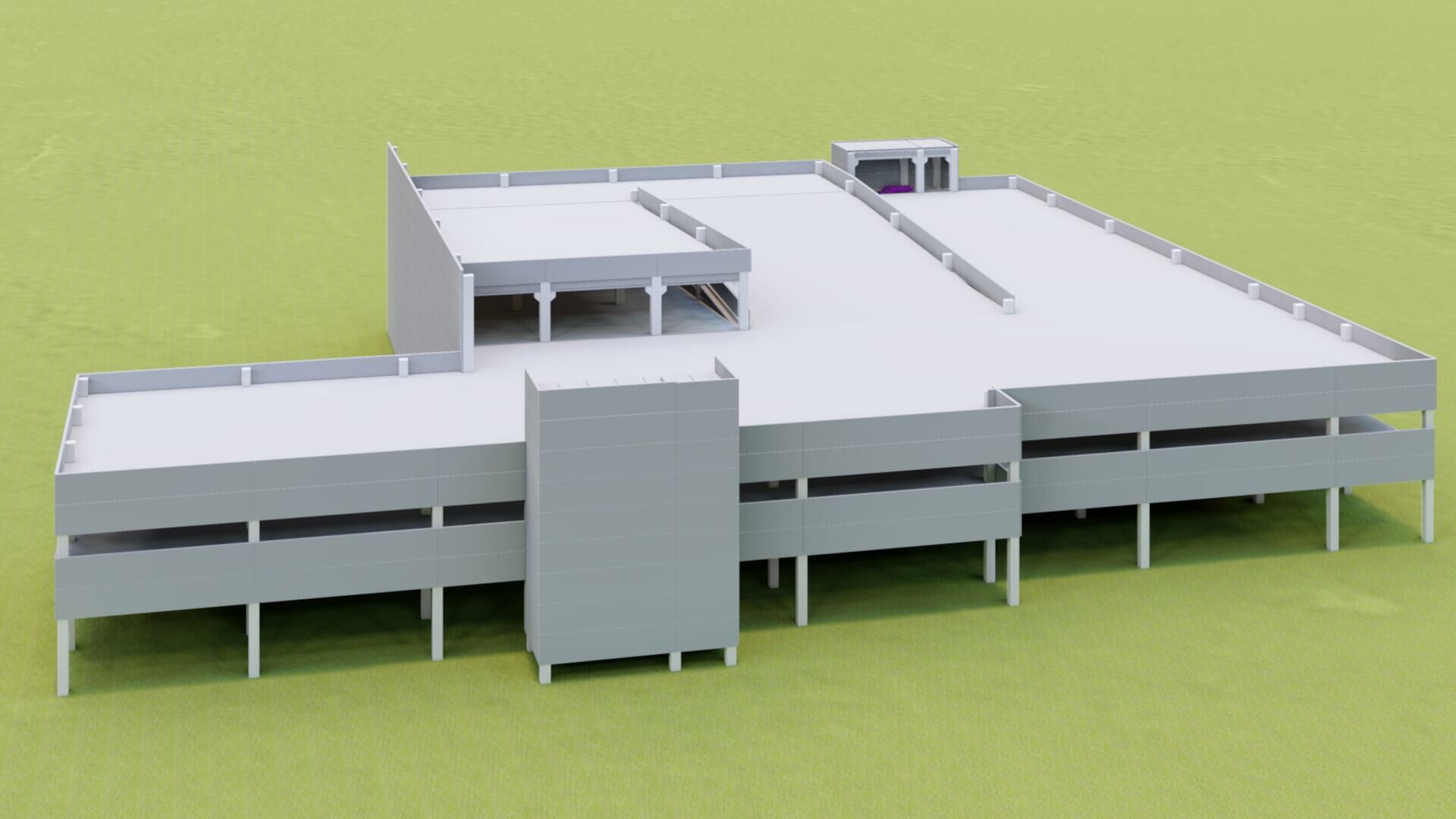 Imagem do projeto EDIFICIO GARAGEM - BAURU/SP